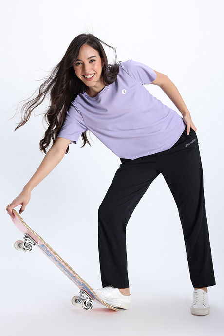 Zivame Knit Poly Loungewear Top - Heirloom Lilac — image 5
